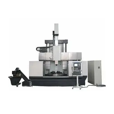 CNC vertikálny sústruh s frézovaním